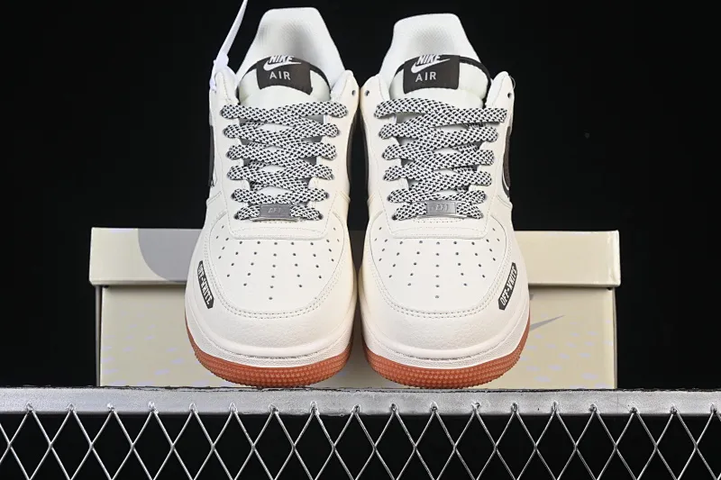 All categories Nk Air Force 1 Air Force series Nk Air Force 1 Low Air Force low-top Nike Air Force 1'07 Low joint love rice black raw rubber Air Force 1 low-top casual sneakers QW5836-027